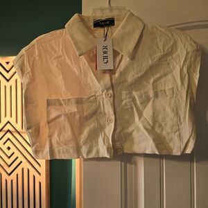 Cider Cream Crop Top